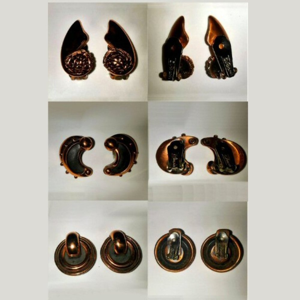 Renoir Vintage Earrings Lot